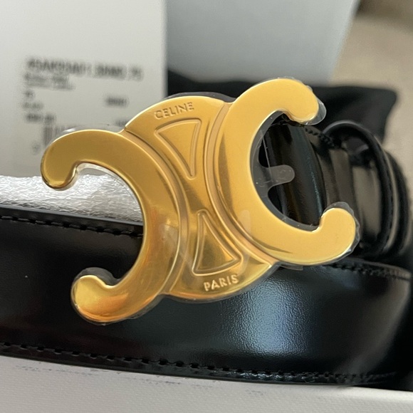 Celine triomphe belt size 75 - Picture 2 of 7